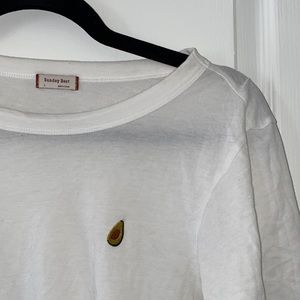 Aritzia Avocado Emblem Tee